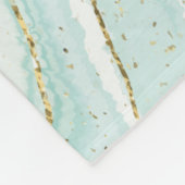 elegant handbeschilderd vloeibare marmer met gli fleece deken (Hoek)