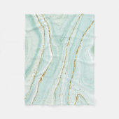 elegant handbeschilderd vloeibare marmer met gli fleece deken (Voorkant)