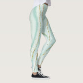 elegant handbeschilderd vloeibare marmer met gli leggings (Rechts)