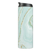 elegant handbeschilderd vloeibare marmer met gli thermosbeker (Geroteerd rechts)