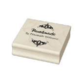 Elegant handgemaakt rubberstempel (Stempel)