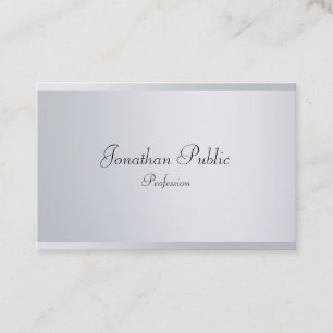 Elegant handgeschreven de Sjabloon van het Manuscr Visitekaartje