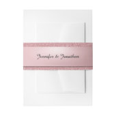 Elegant Handgeschreven de Tekst van het Manuscript Uitnodigingen Wikkel (Voorkant Voorbeeld)