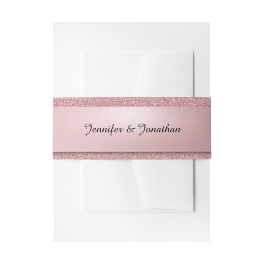 Elegant Handgeschreven de Tekst van het Manuscript Uitnodigingen Wikkel (Voorkant Voorbeeld)