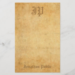 Elegant  handgeschreven monogram Sjabloon Koel