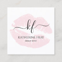 Elegant handgeschreven script kalligrafie roze lip