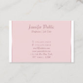 Elegant handgeschreven script modern Eenvoudig ont Visitekaartje (Voorkant)