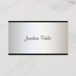 Elegant handgeschreven script Professional Artisti Visitekaartje