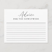 Elegant Handgeschreven Script Vrijgezellenfeest Ad Informatiekaartje (Voorkant)