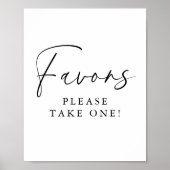 Elegant Handgeschreven Script Vrijgezellenfeest Fa Poster (Voorkant)