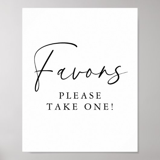 Elegant Handgeschreven Script Vrijgezellenfeest Fa Poster (Voorkant)