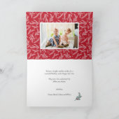 Elegant Handgeschreven Typografie | 6 Foto-collage Feestdagen Kaart (Binnen)