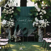 Elegant, handschrift lettertype, bruiloft raamsticker