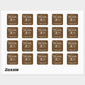 ELEGANT HANDSCHRIFTELIJKE SCRIPT DANK U STICKERS (Vel)