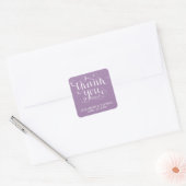 ELEGANT HANDSCHRIFTELIJKE SCRIPT DANK U STICKERS (Envelop)