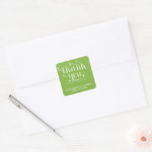 ELEGANT HANDSCHRIFTELIJKE SCRIPT DANK U STICKERS (Envelop)