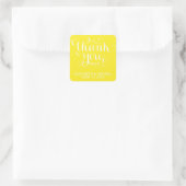 ELEGANT HANDSCHRIFTELIJKE SCRIPT DANK U STICKERS (Tas)