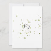 Elegant Hanging Eucalyptus Weddenschap (Achterkant)