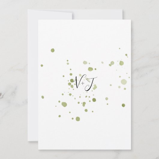 Elegant Hanging Eucalyptus Weddenschap (Achterkant)