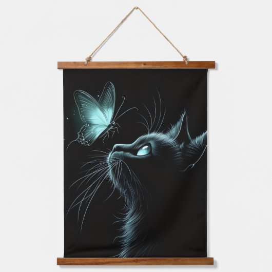 elegant Hanging Tapestry modern chic abstract Hangend Wandkleed (Voorkant)
