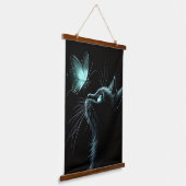 elegant Hanging Tapestry modern chic abstract Hangend Wandkleed (Gebogen)