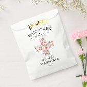 Elegant Hangover Recovery Kit | Roze Floral Bedankzakje (Gezegeld)