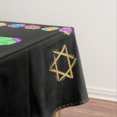 Elegant Hanukkah Chanukah Tablecover Tablecloth Tafelkleed (Voorbeeld)