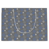 Elegant Hanukkah Holiday Pattern Groot Cadeauzakje (Voorkant)