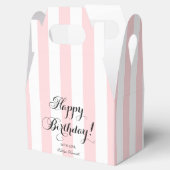 Elegant Happy Birthday Bedankdoosjes (Geopend)