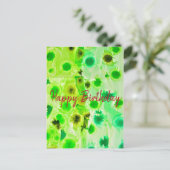 Elegant Happy Birthday Briefkaart (Staand voorkant)