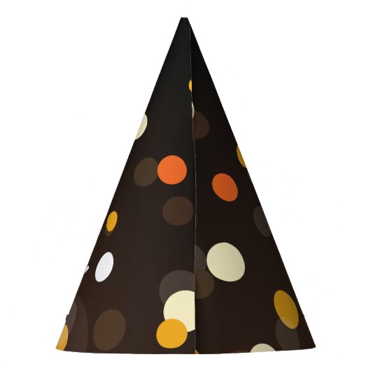 Elegant Happy Birthday in Sparkles Feesthoedjes (Achterkant)