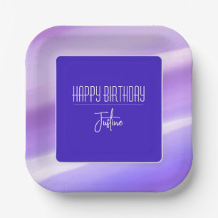 Elegant "Happy Birthday" papier Bord