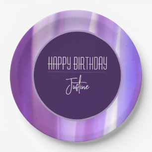 Elegant "Happy Birthday" papier Bord