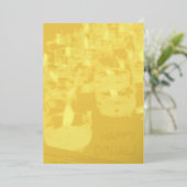 Elegant Happy Diwali Candles Gold Foil Shiny Kaart (Staand Voorkant)