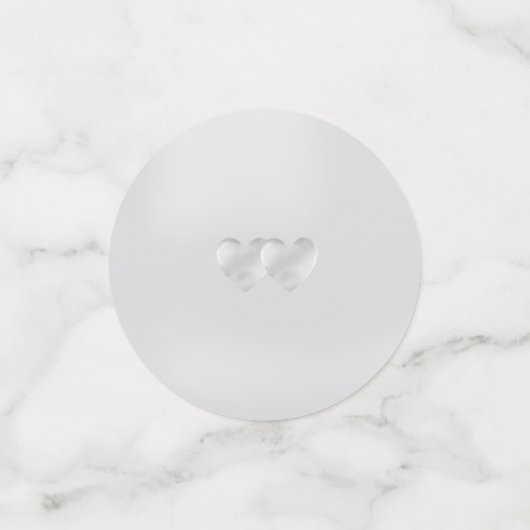 Elegant Happy Jubileum Confetti (Kleine voorkant)