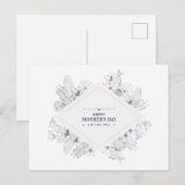 Elegant Happy Moederdag | BRIEFKAART (Voorkant / Achterkant)