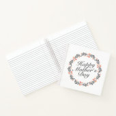 Elegant Happy Moederdag Floral | Guestbook Notitieboek (Binnen)