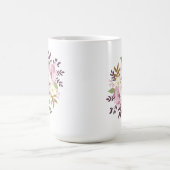 Elegant Happy Moederdag Floral | Klassieke Mok (Center)