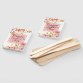 Elegant Happy Moederdag Floral Lijst Hand Fan Handwaaier (Niet-gemonteerd)