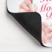Elegant Happy Moederdag Floral Lijst Mousepad Muismat (Hoek)