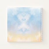 Elegant Happy Moederdag Floral Lijst Notitieboek (Achterkant)