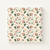 Elegant Happy Moederdag Floral Lijst Notitieboek (Achterkant)