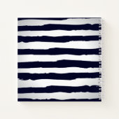 Elegant Happy Moederdag Floral Lijst Notitieboek (Achterkant)