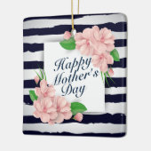 Elegant Happy Moederdag Floral Lijst Ornament (Links)