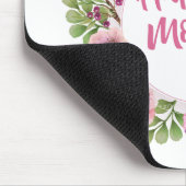 Elegant Happy Moederdag Floral | Mousepad Muismat (Hoek)