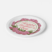 Elegant Happy Moederdag Floral Paper Bord (Gekanteld)