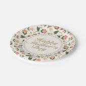 Elegant Happy Moederdag Floral Paper Bord (Gekanteld)