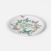 Elegant Happy Moederdag Floral Paper Bord (Gekanteld)