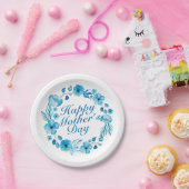 Elegant Happy Moederdag Floral Paper Bord (Feest)