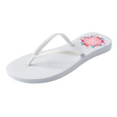 Elegant Happy Moederdag Floral | TEENSLIPPERS (Schuin)